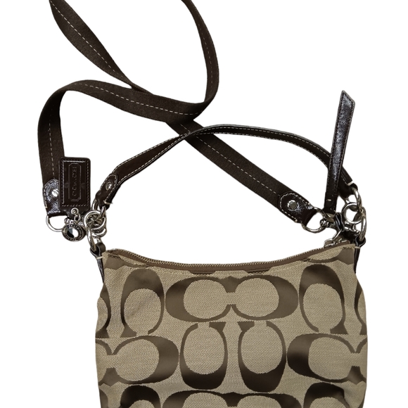 Vintage Monogram Coach Demi Shoulder Bag - Picture 4 of 5